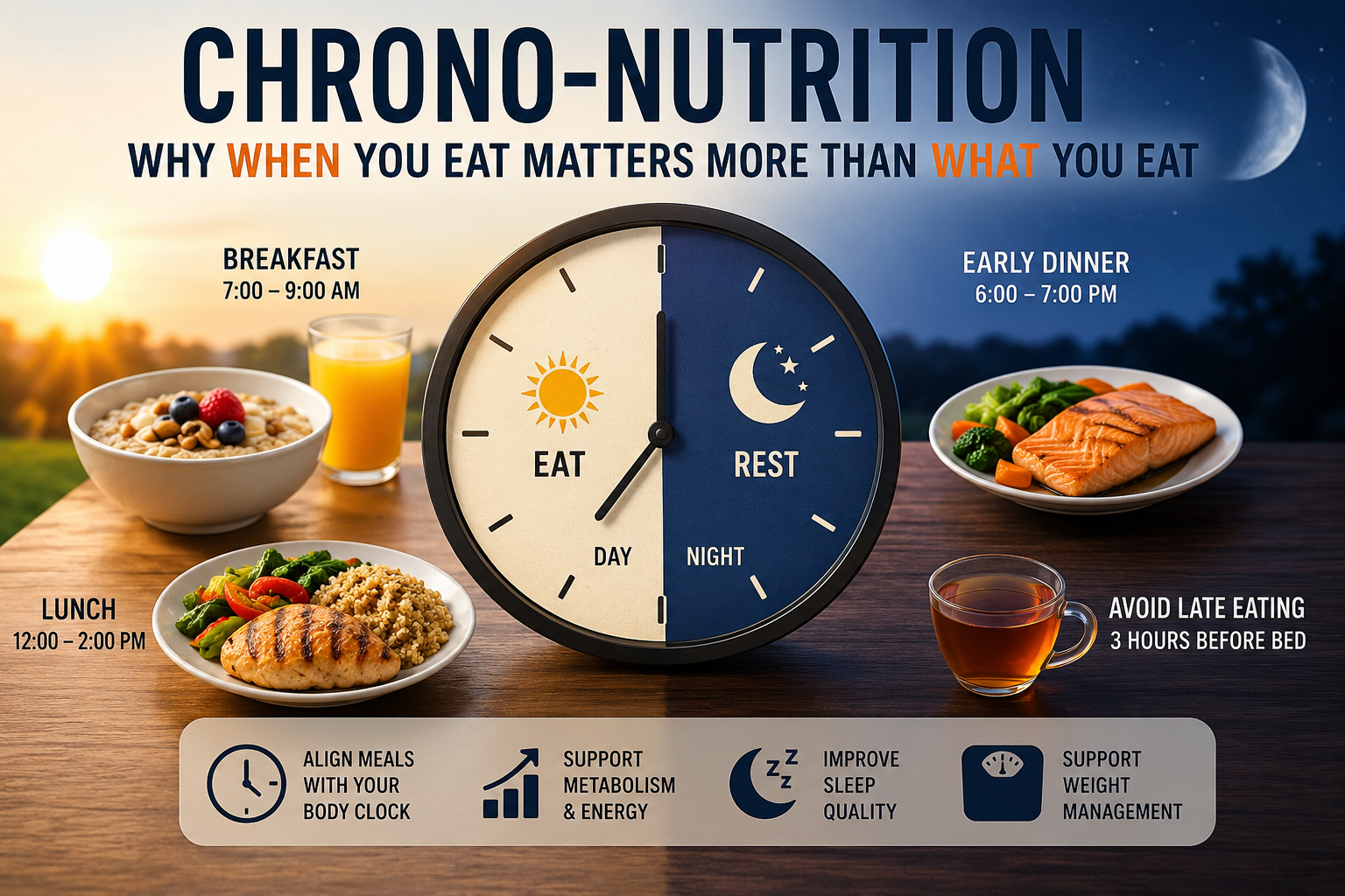 Chrono-Nutrition