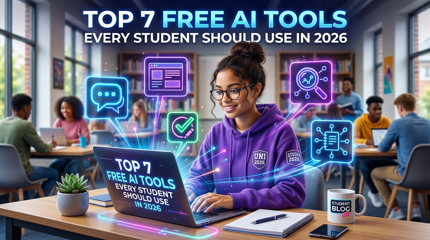 Top 7 Free AI Tools Every Student Should Use in 2026