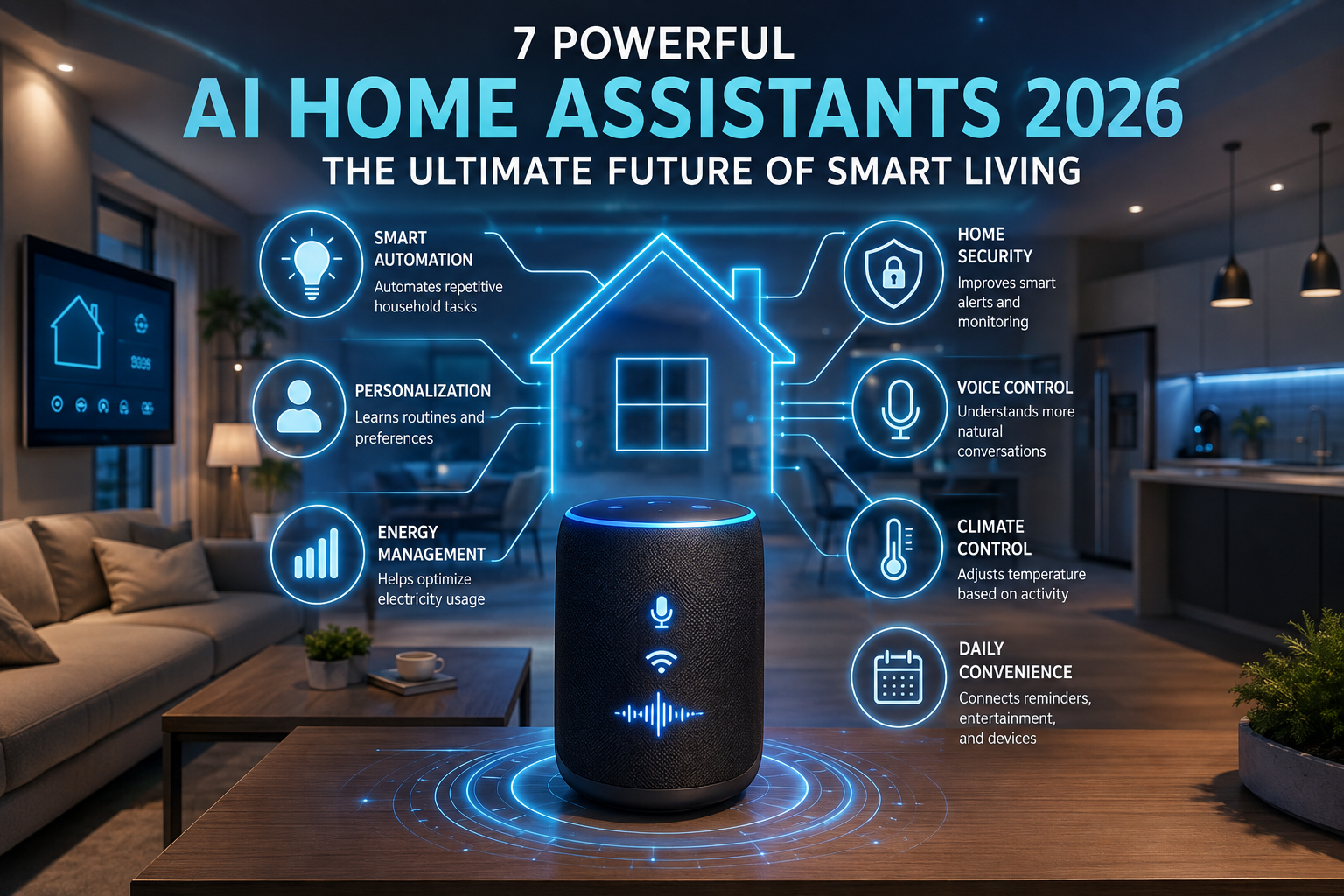 7 Powerful AI Home Assistants 2026: The Ultimate Future of Smart Living