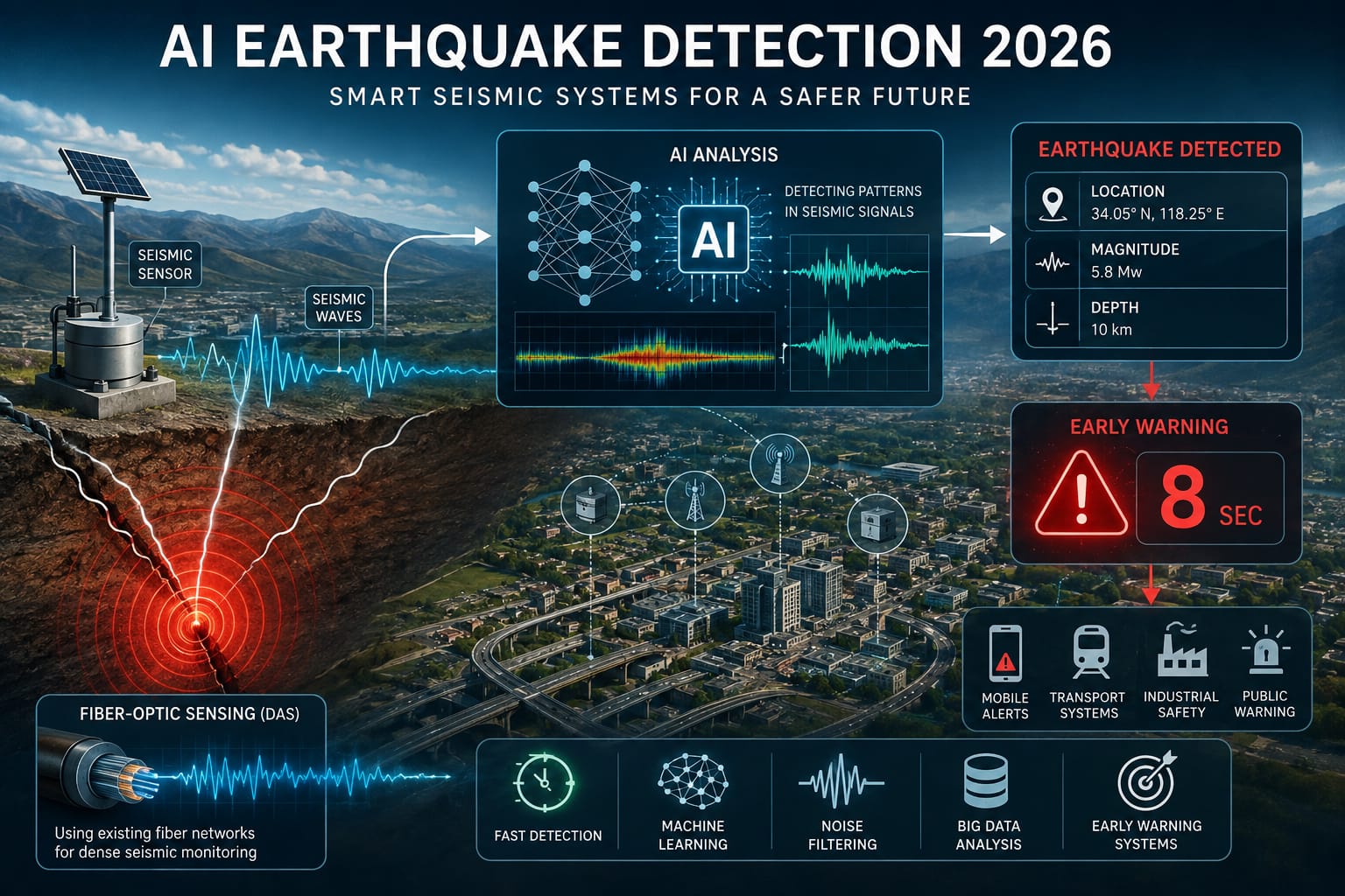 AI Earthquake Detection 2026: Powerful Smart Seismic Systems